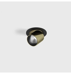 TUB S OUT, D30mm, Н30mm, LED 4W 3000K, латунь/чорний (01.0303.4.930.BR/BK)