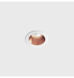 NANO R, D48мм, H67мм, LED 8W 4000K, білий/мідний (01.3910.8.940.WH/CP)