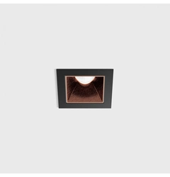 NANO S, L48мм, W48мм, H67мм, LED 8W 4000K, чорний/мідний (01.3911.8.940.BK/CP)