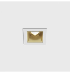 NANO S, L48мм, W48мм, H67мм, LED 8W 3000K, білий/латунь (01.3911.8.930.WH/BR)