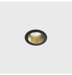 NANO R, D48мм, H67мм, LED 8W 2700K, чорний/латунь (01.3910.8.927.BK/BR)