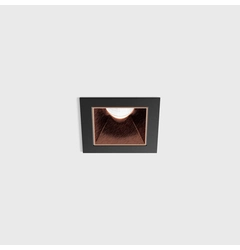 NANO S, L48мм, W48мм, H67мм, LED 8W 2700K, чорний/мідний (01.3911.8.927.BK/CP)