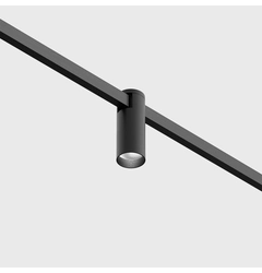 AIR_TUB S, D30mm, H80mm, LED 4W, 3000K, DIM: DALI, 0-10V, чорний (15.0308.4.930.BK)