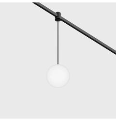AIR_SFERA P, D100mm, LED 4W, 3000К, опал/чорний (15.1000.4.930.BK)