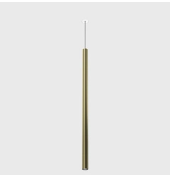 TUB S P 600 NANO, D30mm, H600mm, 8W LED, 50º, 3000K, IP20, латунь (03.0361.8.930.BR)