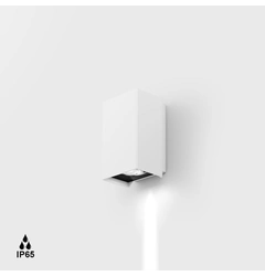 BRICK 1. L70mm, sp63mm, H110mm, 4W LED, 3000K, 7°, IP65, білий (08.2003.4.930.WH)