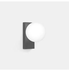 Світильник накладний SFERA WALL S,  L100mm, sp119mm, h137mm, LED 4W, 3000К, IP20, чорний (10.0613.4.930.BK)