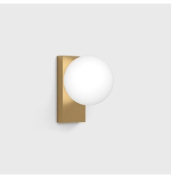 Світильник накладний SFERA WALL S,  L100mm, sp119mm, h137mm, LED 4W, 3000К, IP20, латунь (10.0613.4.930.BR)