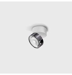 SOL SURF MINI, D75mm, H70mm, LED 7W 4000K, білий/diamond black (02.7526.7.940.WH/DB)