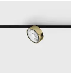 IN_LINE SOL MINI, D75mm, H26mm, LED 6.3W, 3000К, латунь/чорний (06.7526.7.930.BR/BK)