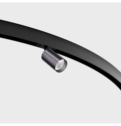 IN_RING TUB M A 90, D52mm, H90mm, LED 10.8W, 3000К, diamond black/чорний (09.0591.13.930.DB/BK)