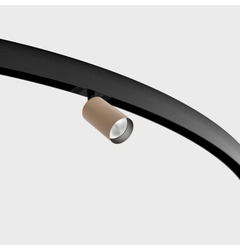 IN_RING TUB M A 90, D52mm, H90mm, LED 10.8W, 4000К, sahara beige/чорний (09.0591.13.940.SB/BK)