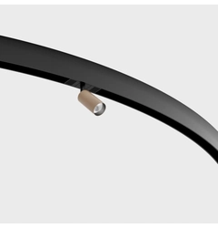 IN_RING TUB S A 60, D30mm, H60mm, LED 5.4W, 3000К, sahara beige/чорний (09.0361.7.930.SB/BK)