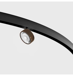 IN_RING SOL MINI, D75mm, H26mm, LED 7W, 4000К, мідь/чорний (09.7526.7.940.CPG/BK)