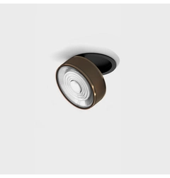 SOL IN, D95mm, H33mm, LED 14W 3000K, чорний/мідь (01.9533.14.930.BK/CPG)