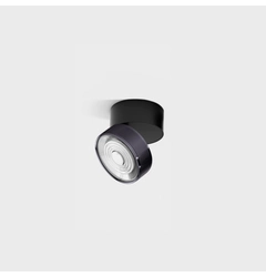SOL SURF MINI, D75mm, H70mm, LED 7W, 3000K, чорний/diamond black (02.7526.7.930.BK/DBG)