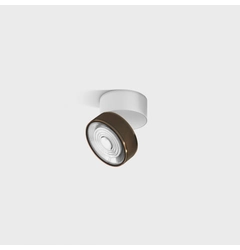 SOL SURF MINI, D75mm, H70mm, LED 7W, 4000K, білий/мідь (02.7526.7.940.WH/CPG)