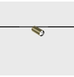 MICRO_LINE TUB S A 60, D31mm, H65mm, LED 6.3W, 3000К, латунь (14.0361.7.930.BR)