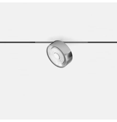 MICRO_LINE SOL MINI, D75mm, H26mm, LED 6.3W, 3000К, хром/чорний (14.7526.7.930.CR/BK)