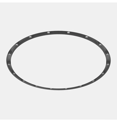 ORBITA L, D900mm, H50mm, LED 36W 4000K, білий/чорний (01.4990.43.940.BK)