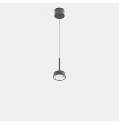 SOL MINI P, D75mm, H135mm, 7W LED, 24º, 3000K, IP20, чорний (03.7530.7.930.BK)
