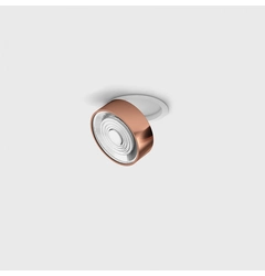 SOL IN MINI, D75mm, H26mm, LED 7W, 4000K, білий/мідь (01.7526.7.940.WH/CP)