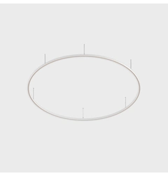 Підвісний радіальний трек IN_RING 300 48V. D3000mm, W30mm, H54mm, білий (09.C300.WH)