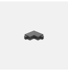 З'єднувач накладний внутрішній MICRO_LINE CORNER S IN, чорний (14.S90IN.BK)