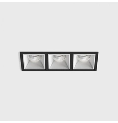 CELL 3, L255mm, W90mm, H82mm, LED 3 x 9W, 3000К, білий/чорний (01.20F3.30.930.BK)
