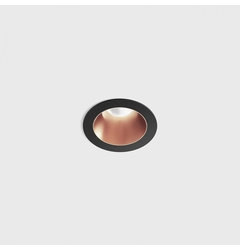 NANO R, D48мм, H67мм, LED 8W 3000K, чорний/мідний (01.3910.8.930.BK/CP)