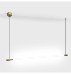 Світильник підвісний SLIMLINE, L1031mm, D18mm, LED 8W, 3000К, 48V, латунь (10.1811.8.930.BR)