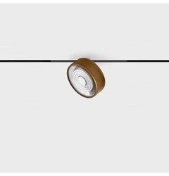 MICRO_LINE SOL MINI, D75mm, H26mm, LED 6.3W, 3000K, coffee/чорний (14.7526.7.930.CFG/BK)