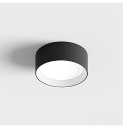 PRISMA L, D199mm, H80mm, LED 16W, 3000К, чорний/білий (02.1980.16.930.BK/WH)
