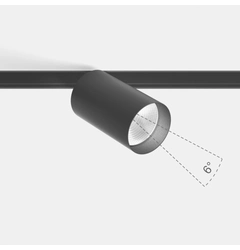 IN_RING TUB M NB, D52mm, H90mm, LED 10W, 4000К, чорний (09.0595.9.940.BK)
