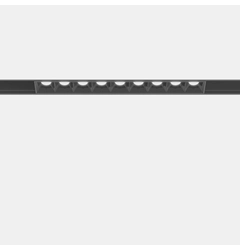 IN_LINE COMFORT 205, 2-х групний, ON/OFF, L205mm, W24.5mm, H48mm, LED 12W, 3000К, чорний (06.2051.12.930.BK.2G)
