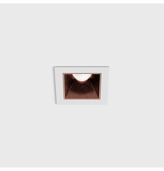 NANO S, L48мм, W48мм, H67мм, LED 8W 4000K, білий/мідний (01.3911.8.940.WH/CP)