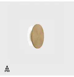BUTTON RM, D230mm, sp 60mm, LED 14W, 3000K, світле золото (10.0220.14.930.CG)