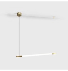 Світильник підвісний SLIMLINE, L700mm, D18mm, LED 5W, 3000К, 48V, латунь (10.1870.5.930.BR)