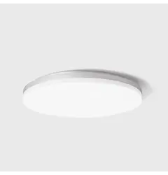 Світильник накладний FLAT R3, D400mm, h65mm, LED 32W/24W, 3000K/4000K, IP54, білий (02.4065.32.930/940.WH)