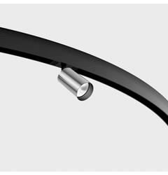 IN_RING TUB M A 90, D52mm, H90mm, LED 10.8W, 3000К, хром/чорний (09.0591.13.930.CR/BK)