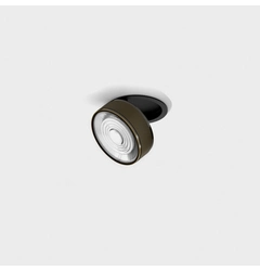 SOL IN MINI, D75mm, H26mm, LED 7W, 3000K, чорний/бронза (01.7526.7.930.BK/BZG)