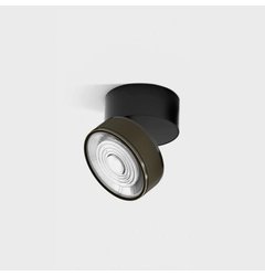 SOL SURF, D95mm, H78mm, LED 14W 3000К, чорний/бронза (02.9533.14.930.BK/BZG)