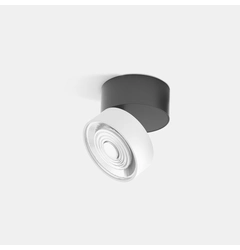 SOL SURF, D95mm, H78mm, LED 14W 3000K, чорний/білий (02.9533.14.930.BK + SOL RING WHITE)