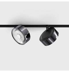IN_LINE SOL, 2-х групний, ON/OFF, D95mm, H33mm, LED 10.8W, 3000K, diamond black/чорний (06.9533.14.930.DB/BK.2G)
