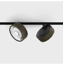 IN_LINE SOL, DALI 4x, D95mm, H33mm, LED 10.8W, 3000K, бронза/чорний (06.9533.14.930.BZG/BK.DALI.4x)