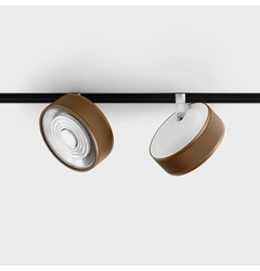 IN_LINE SOL, 2-х групний, ON/OFF, D95mm, H33mm, LED 10.8W, 3000K, coffee/білий (06.9533.14.930.CFG/WH.2G)