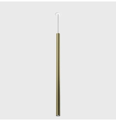 TUB S P 600 NANO, D30mm, H600mm, 8W LED, 50º, 3000K, IP20, латунь (03.0362.8.930.BR)