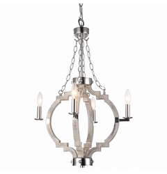 Люстра Cosmo Light PORTLAND P04254NI WD