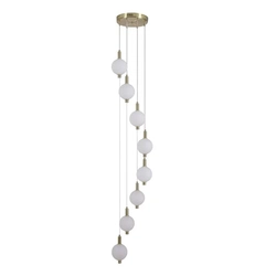 Люстра Searchlight LUMINIQUE 69410-8SB