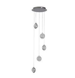 Люстра Searchlight QUARTZ 28701-5CC